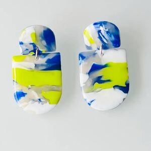 Colorful Abstract Earrings